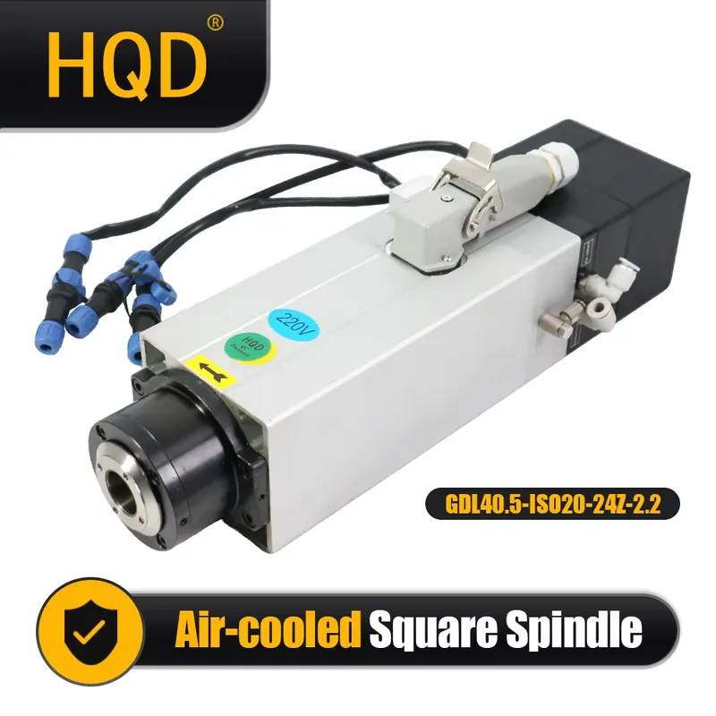 Cnc Spindle Motor - 폴란드에서 HQD GDL40.5-ISO20-24Z-2.2 220V 24000RPM ATC