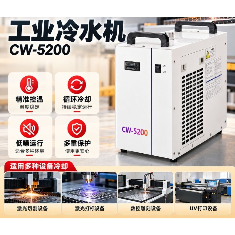 산업용 냉각기 CW5200, 소형 순환식 냉각 장치 ( - Laser Industrial Chiller 리뷰 및 가격