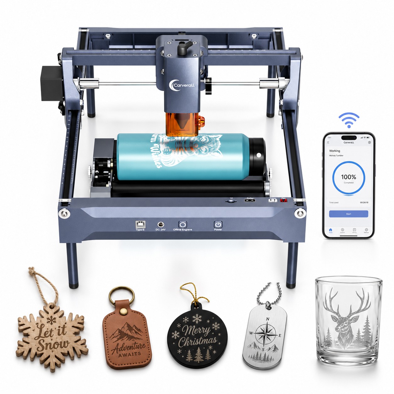 카버럴 K15 프로 레이저 조각기 7W 12W 에어 어 - Industrial Laser Engraver 리뷰 및 가격