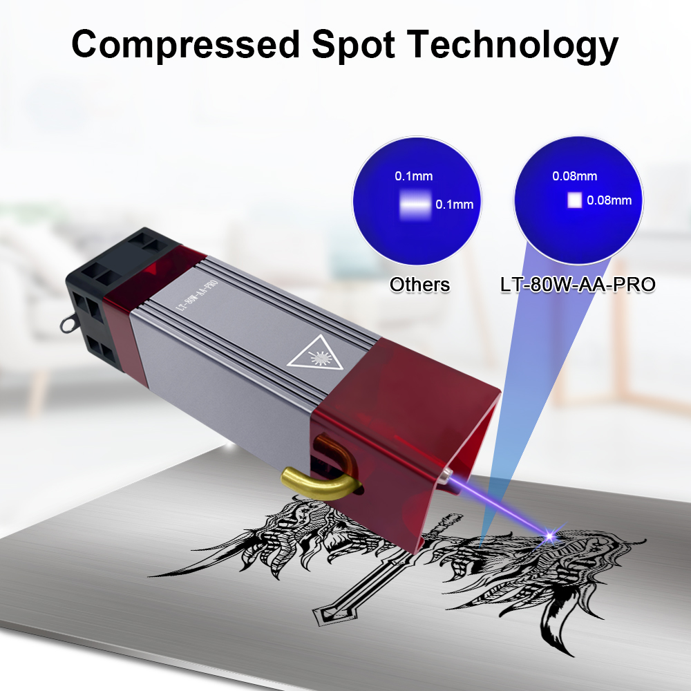 금속/목재 조각 절단용 공기 보조 시스템을 갖춘 LAS - Industrial Laser Engraver 리뷰 및 가격
